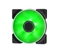 Fractal Design Prisma SL-12 - 120mm Ventilatore del computer - Sei LED verdi dai colori vivaci - Ottimizzato per flusso d'aria elevato - LLS-Cuscinetti - TripWire TripWire Tech - Verde (Single)