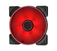 Fractal Design Prisma SL-14 - 140mm Ventilatore del computer - Sei LED rosso dai colori vivaci - Ottimizzato per flusso d'aria elevato - LLS-Cuscinetti - TripWire TripWire Tech - Rosso (Single)