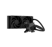Fractal Design Radius 240, Black - Raffreddamento a liquido AIO | Sistema di raffreddamento a liquido AIO con ventole Dynamic 3 e prestazioni di raffreddamento elevate.