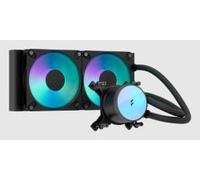 Fractal Design Radius 240 RGB Black Processore Raffreddatore di liquidi tutto in