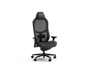 Fractal Design Refine Mesh Dark Gaming Chair - Ergonomic Office Desk Chair Functionality with 4D Adjustable Armrests, High-Back Support, Lumbar Cushion, And Breathable Mesh