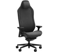 SEDIA DA GAMING SCURA IN TESSUTO RAFFINATO FRACTAL