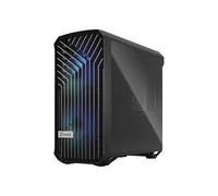 Fractal Design Torrent Compact RGB Black Computer Case TG Tempered Glass Light