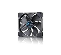 Fractal Design Venturi HP-14 Black - PWM - Computer Fan - Silent Fan - High Airflow - Long Life Time - FDB-Bearings - Aerodynamically shaped struts - 12v - 140 mm - Black (Single)