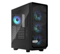 Fractal Meshify 2 Compact Lite RGB TG Light Tint-Black (MIDI Tower Gehäuse con finestre laterali e illuminazione RGB)