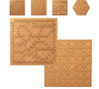 Fractal Tray Puzzles, Hard Difficult Wooden Jigsaw Puzzles for Adults, Mind-Bending Brain Teaser, Portable Impossible Reverse Thinking Challenging No Image Puzzle (#D,#2PCS)