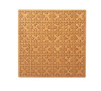 Fractal Tray Puzzles, Mind Bending Wooden Jigsaw Puzzle, Unique Irregular Wooden Puzzles for Adults, Mind-Bending Brain Teaser with Frame Mind Advanced Hard (Square B)