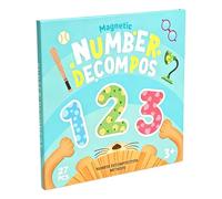 Fraction Magnet Study Book - Educational Math Kit, Hands On Number Learning Set, Visual Shape Calculation Tool, Portable School Teaching Aid | Classroom Tutor Instruction Zone, Home Study Practice