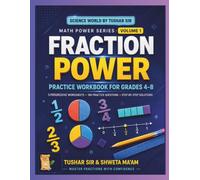 Fraction Power: Practice Workbook for Grades 6-8