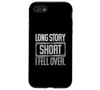 Fractured Bones Divertente infortunio Lungo racconto Breve Mi sono caduto Custodia per iPhone SE (2020) / 7/8