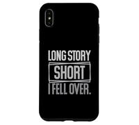 Fractured Bones Divertente infortunio Lungo racconto Breve Mi sono caduto Custodia per iPhone XS Max