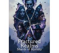 Fractured Realms - Shards of Mystery: Stress-relief fantasy coloring book for teens and adults with over 50 fantasy creatures from enchanted realms seen through mirror shards
