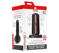 Fraeksandgeeks-Station de Charge pour 4 manettes Type Joy-Cons Switch 2-Noir
