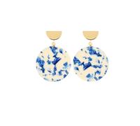 Fräulein Wunder Orecchini 'Amal' azzurro / blu chiaro / blu scuro / oro Donna Fräulein Wunder One Size