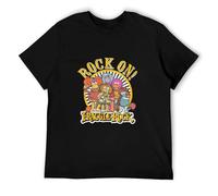 Fraggle Rock on Men's T Shirt Sunrise GOBO Red Boober Mokey Jim Henson Cartoon Colour13 XL