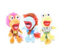Fraggle Rock Set Di 3 Plush Da 7,5 Pollici | Gobo | Wembley | Boober