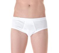 Fragi Slip Uomo 3 Pezzi Mutanda Classica 100% Filo Scozia Marca 5°(Large) 48/50, Bianco