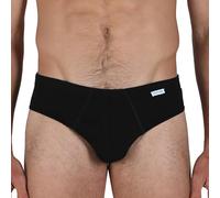 Fragi Slip Uomo in Cotone Elasticizzato Taglio Anatomico, Intimo Uomo in Tessuto Elastico, Made in Italy (Nero, S)