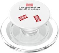 Fragile College Drop Off Humor Vuoto Nido Ride PopSockets PopGrip per MagSafe