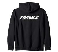 Fragile | Delicato Breakable, Deve essere italiano ha Felpa con Cappuccio