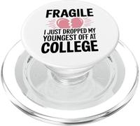 Fragile ha appena lasciato il mio bambino più giovane al college triste drop off PopSockets PopGrip per MagSafe