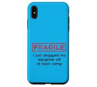 Fragile, ho appena lasciato mia figlia al Boot Camp Military Custodia per iPhone XS Max