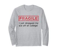 Fragile, Ho Appena Lasciato Mio Figlio ai Genitori del College Maglia a Manica