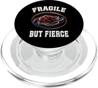 FRAGILE MA FIERCE Empowerment Persona forte Emozioni Duro PopSockets PopGrip per MagSafe
