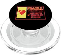 Fragile Maniglia Con Cura Caduto Figlia Al College PopSockets PopGrip per MagSafe
