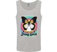 Fragile Pelle Forte Spirit Farfalla Uomo Canotta Maglia