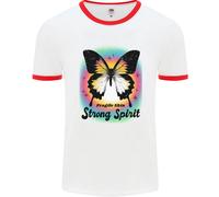 Fragile Pelle Forte Spirit Farfalla Uomo Ringer