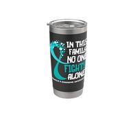 Fragile X Sindrome Consapevolezza Nastro Speranza Famiglia Fighter Bicchiere termico in acciaio inox doppia parete