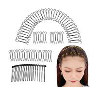 Fragmented Hair - Invisible Fixer Comb | Invisible U Pin Hair Side Decorative Updo Styling Tool for Women, Girls Hairstyle, Accessories or Combs