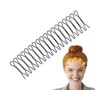 Fragmented Hair Invisible Fixer Comb - Versatile invisibile U Pin Haiir Side Combs, Flessibile Haiir Updo Styling Tool, decorativi per capelli, Combs per donne