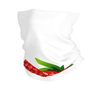 Fragola Clipart Stampa Scaldacollo Per Gli Uomini Donne Maschera Sci Sciarpa Invernale Scaldacollo Scaldacollo Tutto il tempo più caldo Maschera