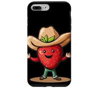 Fragola Cowboy felice per gli amanti del ranch Custodia per iPhone 7 Plus/8 Plus