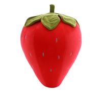 Fragola Plush, Soft Stuffed Strawberry Pillows, 9.84 in Aesthetic Bedroom Decoration, portatile Nursery Decor, Cute Staffed Toy for Easter, Birthday
