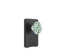 Fragole Con Fiori Su Un Vintage Boho Sfondo PopSockets PopWallet per MagSafe