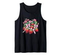 Fragole Fiori Nastri e Fiocchi SummerTime Treat Fun Canotta