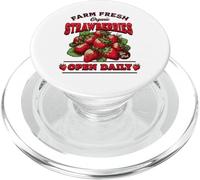 Fragole Fresche di Fattoria - Mercato Biologico Vintage PopSockets PopGrip per MagSafe