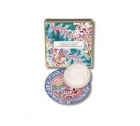 FRAGONARD - French Jardin de Fragonard JASMIN PERLE DE THE Perfumed Sculpted Soap & Dish Set by Fragonard