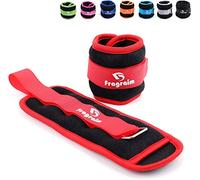 Fragraim Pesi per Caviglie per Donne, Uomini e Bambini 1 kg 1 Paio di Pesi per Polso Gamba Braccio per Allenamento alla Forza con Cinghia Regolabile Adjustable Wrist And Ankle Weights