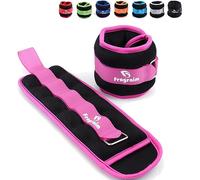 Fragraim Pesi per Caviglie per Donne, Uomini e Bambini 3 kg 1 Paio di Pesi per Polso Gamba Braccio per Allenamento alla Forza con Cinghia Regolabile Adjustable Wrist And Ankle Weights