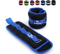 Fragraim Pesi per Caviglie per Donne, Uomini e Bambini 4 kg 1 Paio di Pesi per Polso Gamba Braccio per Allenamento alla Forza con Cinghia Regolabile Adjustable Wrist And Ankle Weights