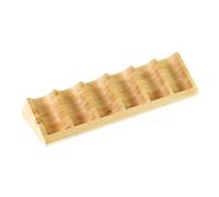 Fragrance Oil Display Rack, 6-Slot Fragrance Oil Display Rack, Wooden Tabletop Shelf for Organizing and Showcasing Oil Bottles, Elegant Oil Rack for Home Decor