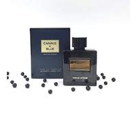 Fragrance World Canale Di Blue Intense - Eau de parfum spray da uomo, 96,4 g