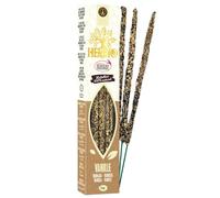 Fragrances & Sens HERBIO - Bastoncini di incenso ecologico alla Vaniglia - 25g (7-8 Sticks) - Realizzati a mano in India - Durata lunga circa 75min