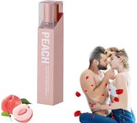 Fragranza alla Pesca, Olio Profumato Roll-On da Donna, Formato da Viaggio, Unisex, Senza Alcol, Ipoallergenico, 0,3 oz / 9 ml