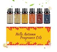 Fragranza Autunno, 6 Pezzi Di Fragranza Accogliente - s Autunno Per Set Diffusore - Per Purificatore D'aria, Sapone, , Camera da letto, Sala, Yoga, Meditazione