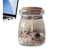 Fragranza Candela - Luce di cera | Candela al cioccolato | Lampada di soia naturale | Lampada profumata in gel | Lanterna di cera in gel di guscio di mare | Rilassamento deodorante per aria domestica,